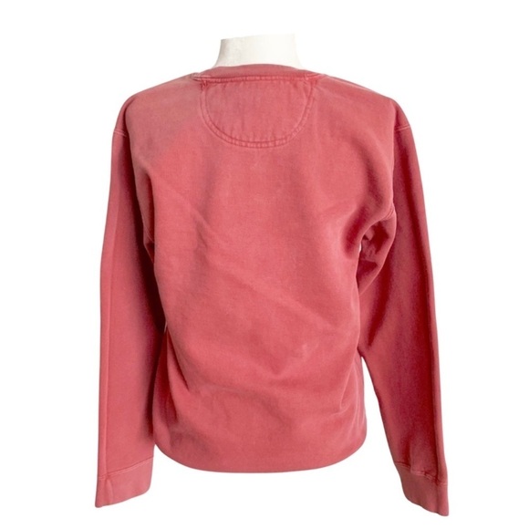 Cute LACROSSE distressed light red sweatshirt by “Comfort Colors” - Picture 4 of 4